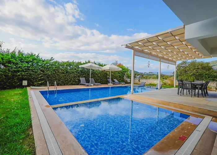 Pelit - 4 Yatak Odalı Saunalı Havuzlu Villa
